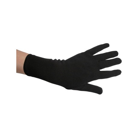 Guantes cortos negros