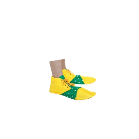 Zapatos de payaso amarillo...