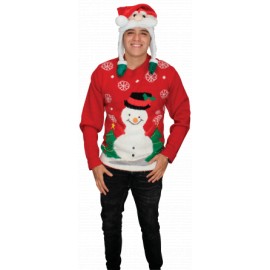 Ugly swetear rojo muñeco de...