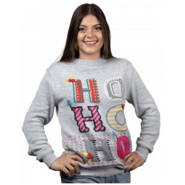 Uggly sweater HO HO HO Mujer