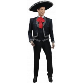 Traje charro bordado hombre