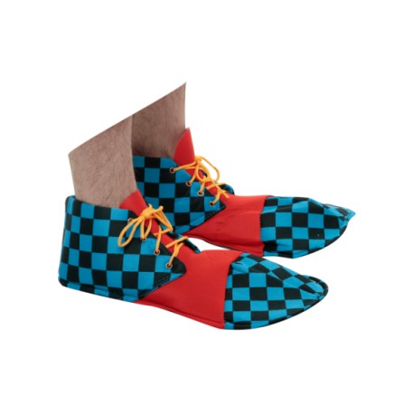 Zapatos de payaso azul,...