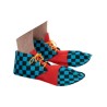 Zapatos de payaso azul,...