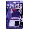 Maquillaje blanco y negro