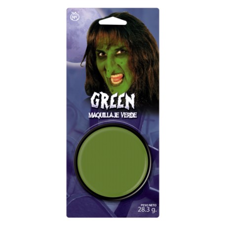 maquillaje pasta verde