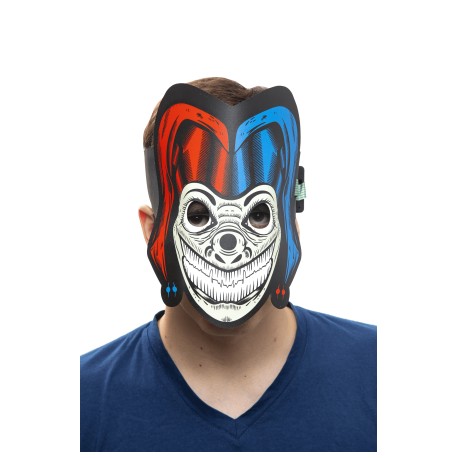 Led rave mask joker