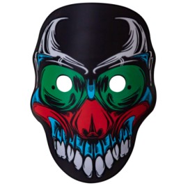 Led rave mask skull