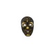 Golden carving catrina