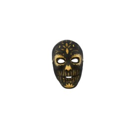 Golden carving catrina