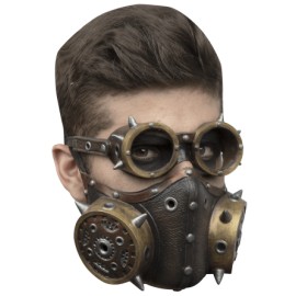 Steampunk muzzle and glasses