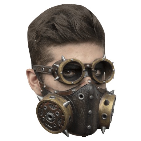 Steampunk muzzle and glasses