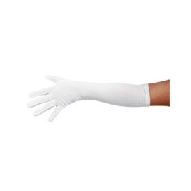 Guantes blancos largos