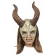 Mythical horned skull