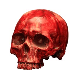 Bloody Resin Skull