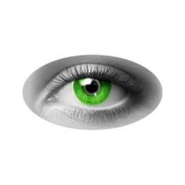 Pupilentes verdes