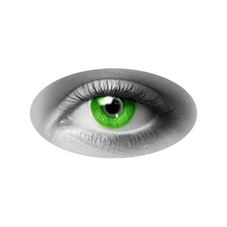 Pupilentes verdes