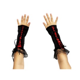 Guantes de vampiresa