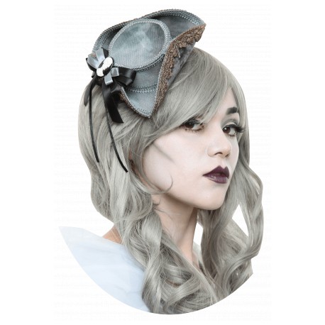 Mini sombrero victoriano