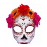 Antifaz Catrina Frida Rosa
