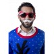 Lentes de Santa con Bigote